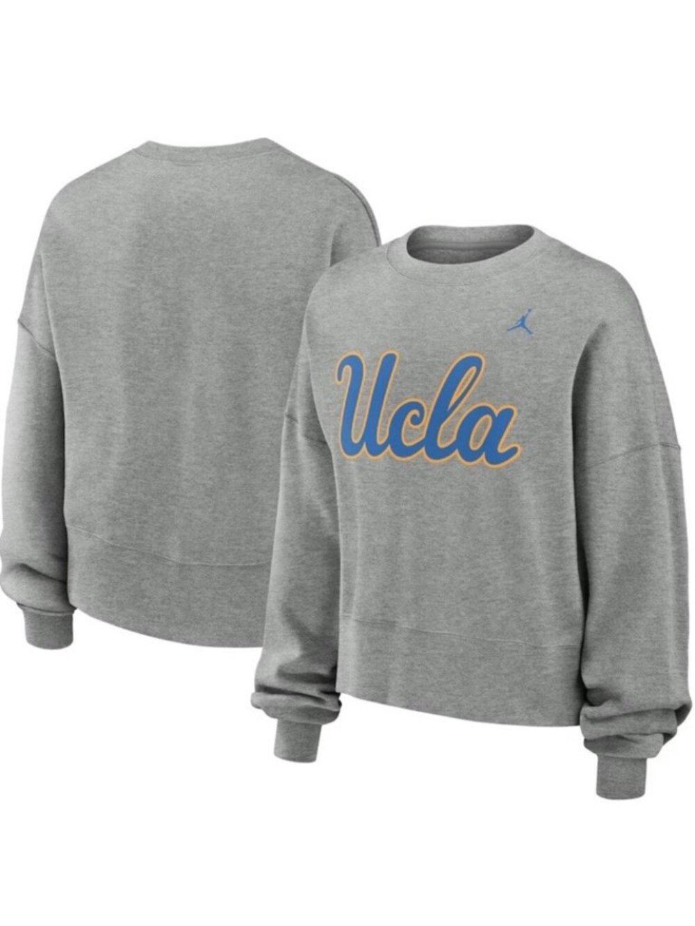 Men's League Collegiate Wear Heather Gray UCLA Bruins Tall Arch Essential NWT
